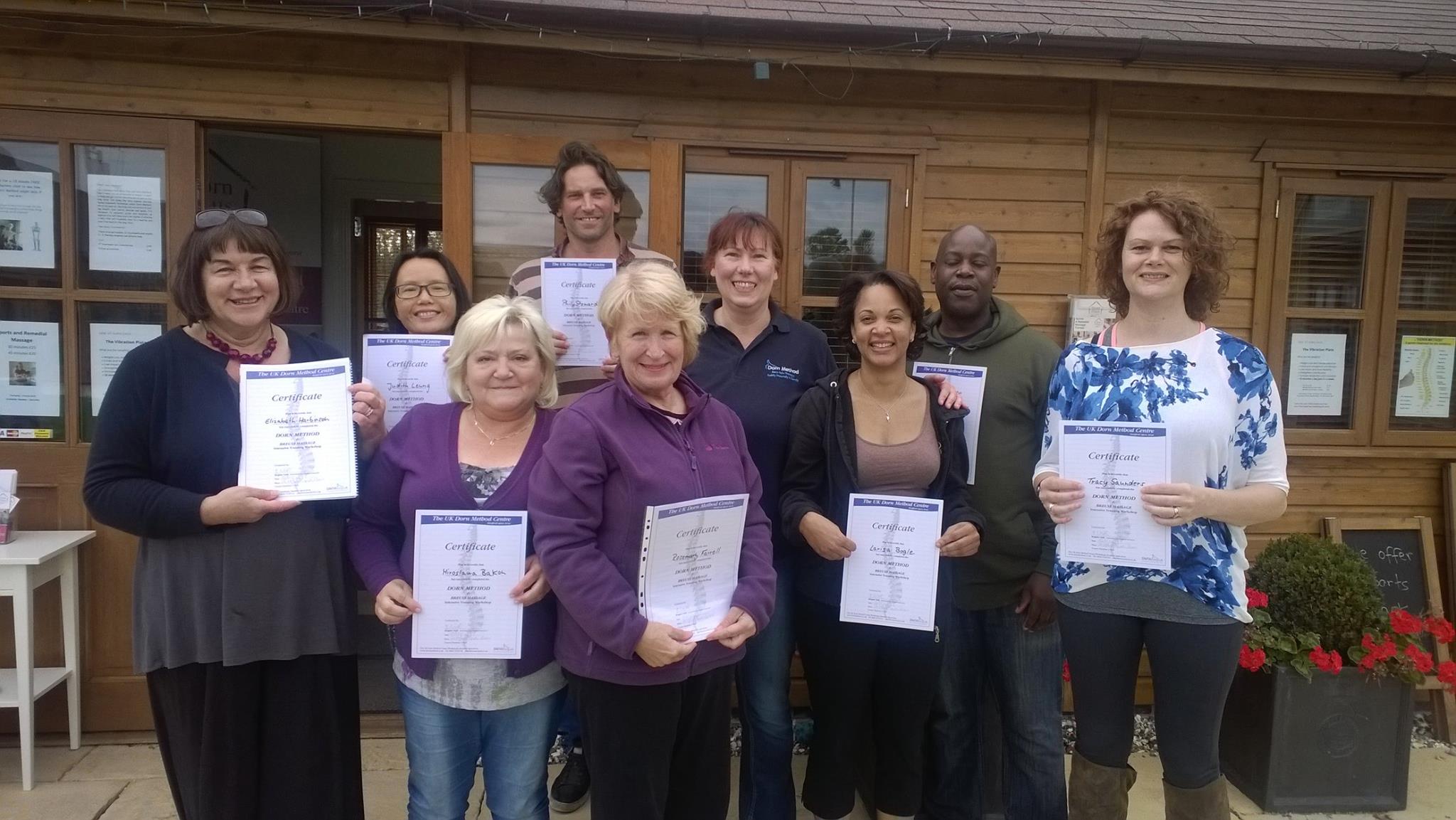Dorn Method workshop graduates