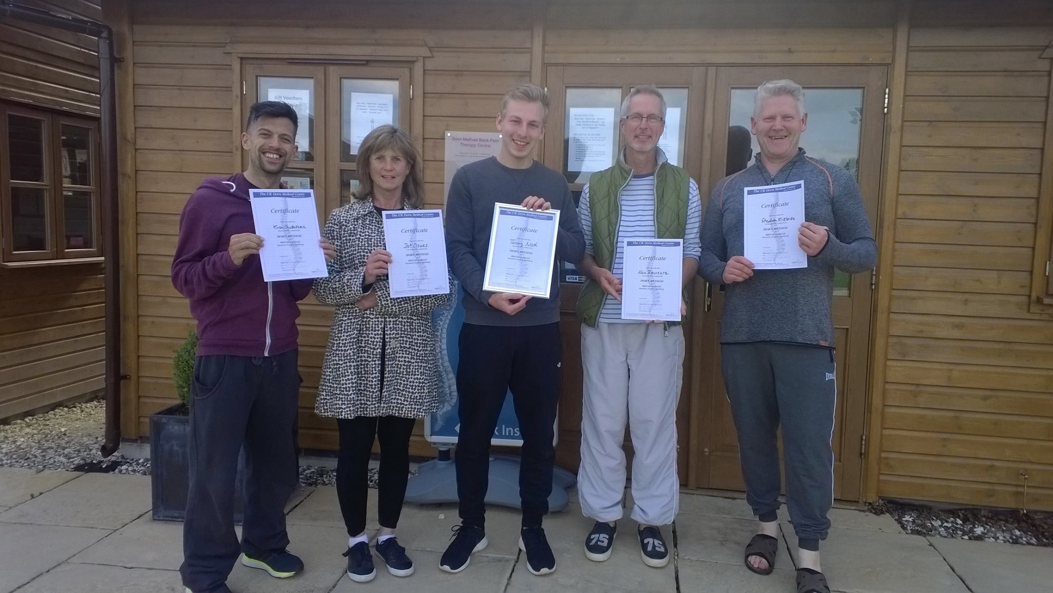 Dorn Method workshop graduates