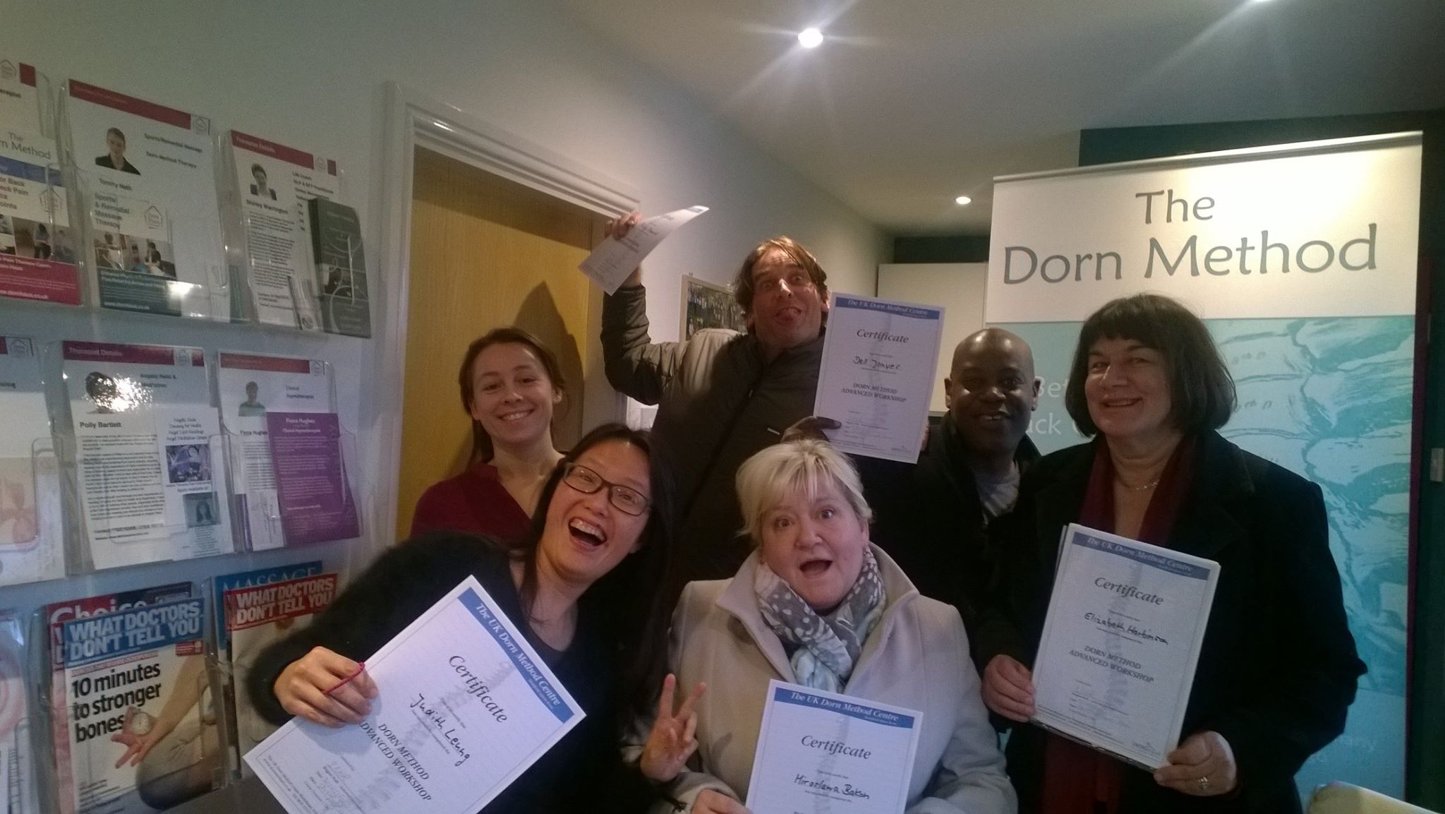 Dorn Method workshop graduates