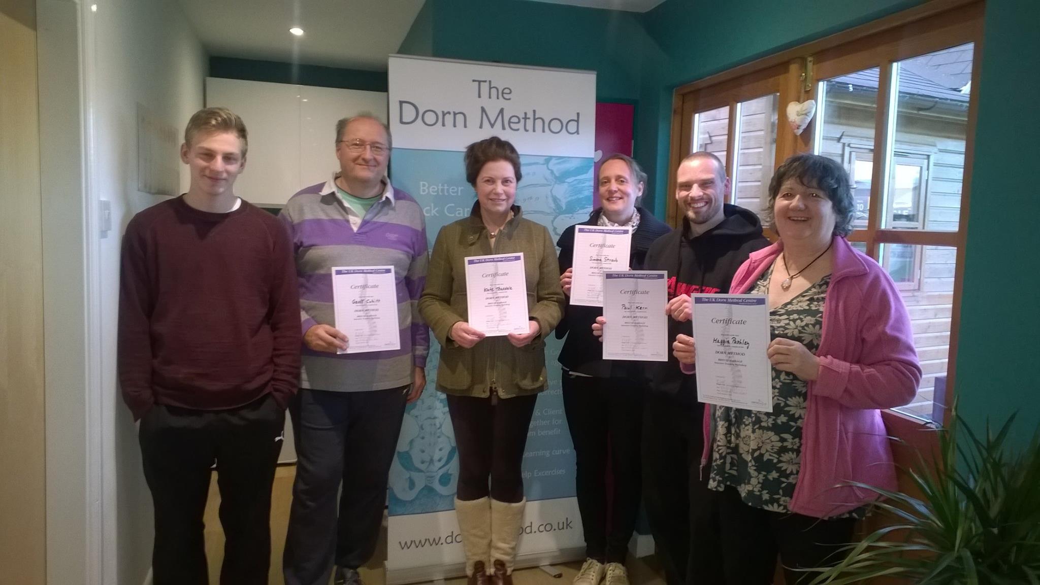 Dorn Method workshop graduates