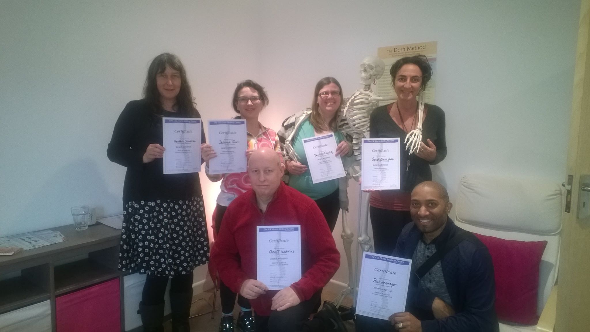 Dorn Method workshop graduates