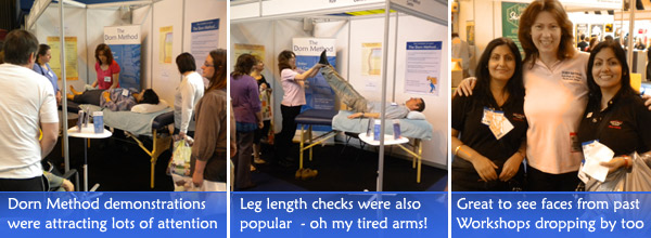 Dorn Method at the Holistic Health NEC Show April 2009