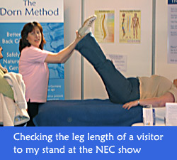 Dorn Method at the Holistic Health NEC Show April 2009 image 2